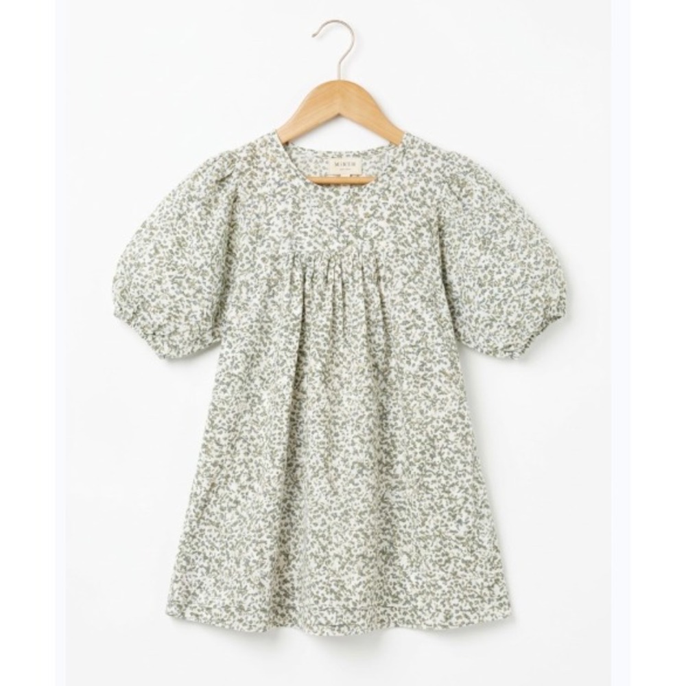 Mirth Belem dress green white Medium puff sleeves belem dress